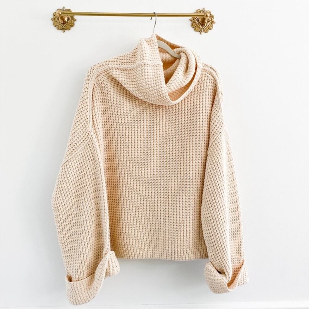 Cozy Cream Turtleneck Sweater